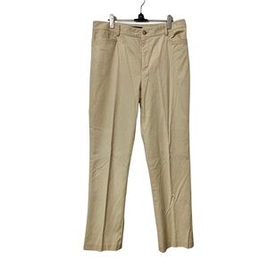 Lauren Ralph Lauren Women's Khaki‎ Straight Leg Casual Dress Pants Size 12